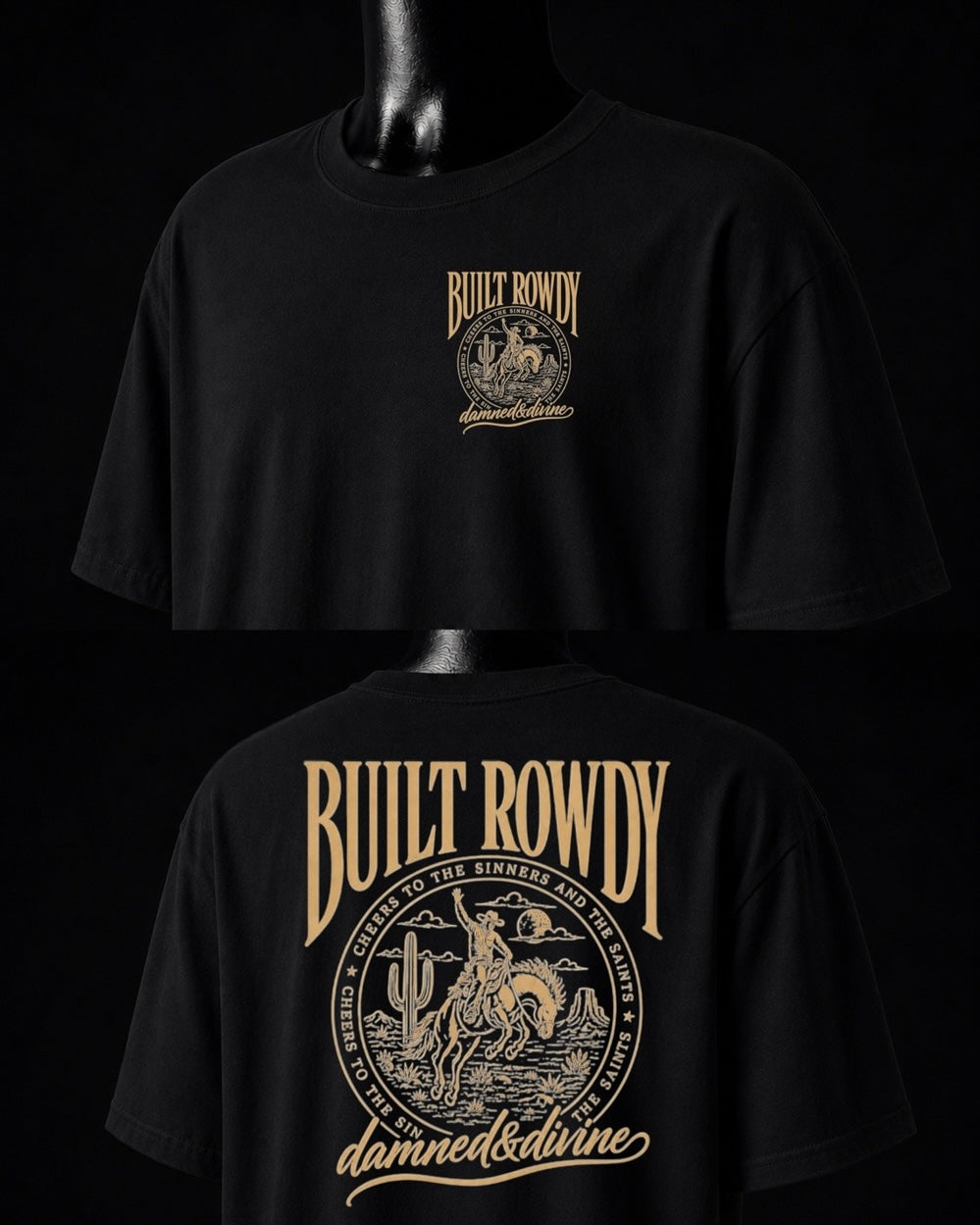 D&D BUILT ROWDY TEE