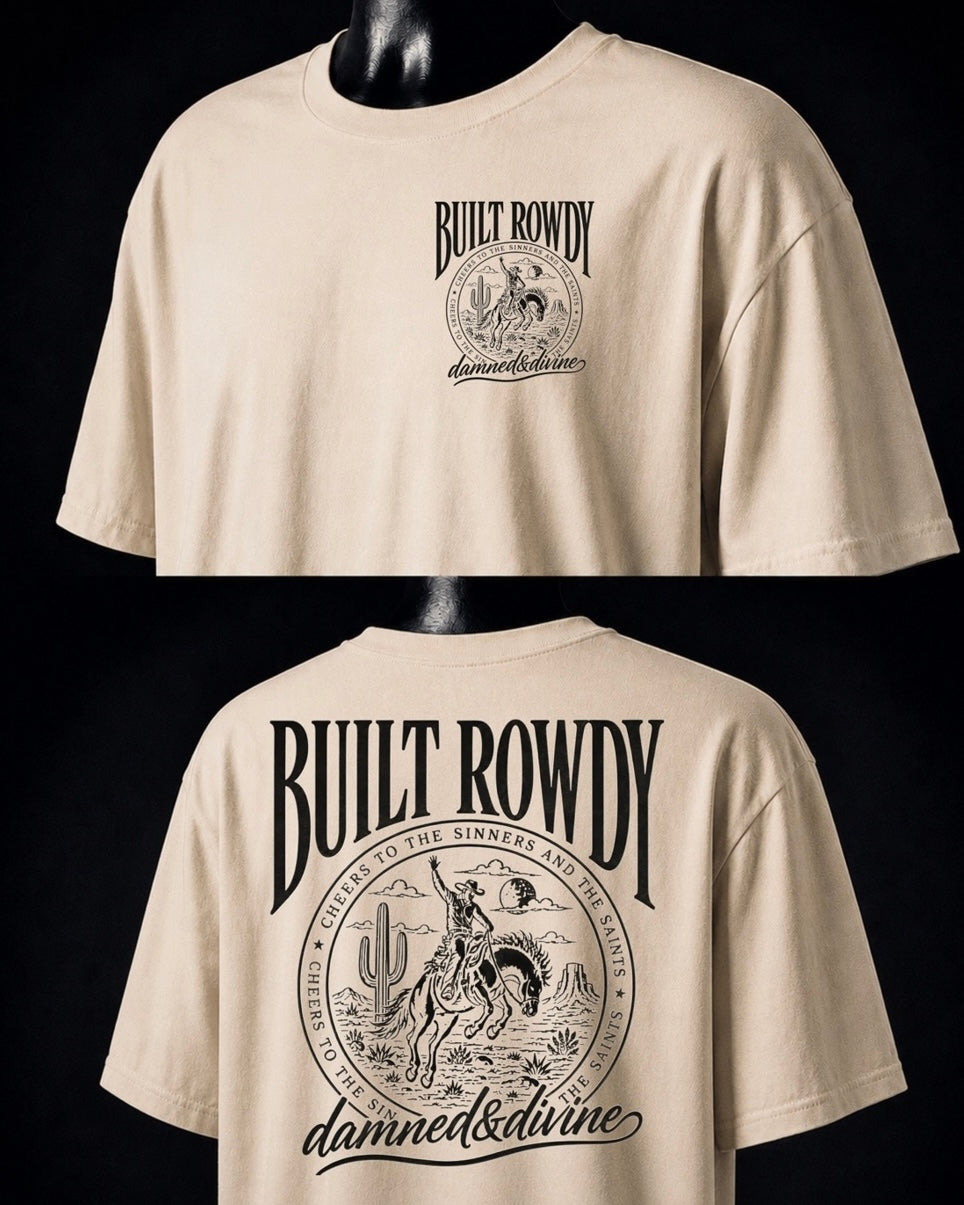D&D BUILT ROWDY TEE