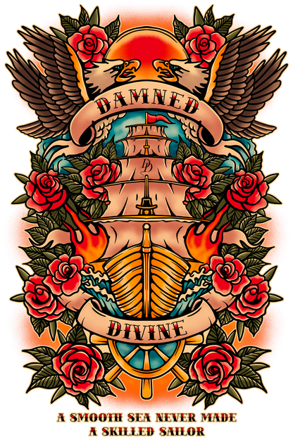 D&D SMOOTH SEAS TEE