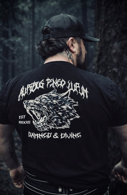 D&D “AURIBUS TENEO LUPUM” TEE