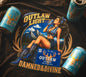 D&D X OUTLAW BEER PIN UP TEE