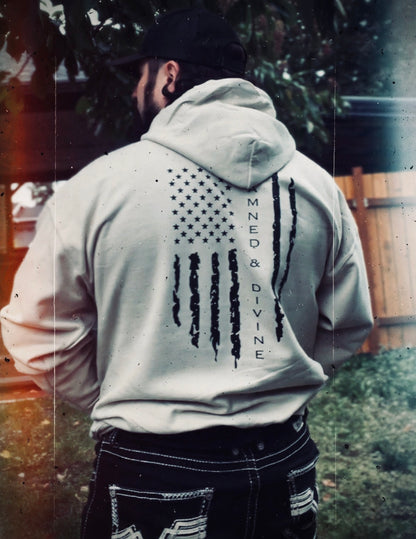 D&D FLAG HOODIE TAN