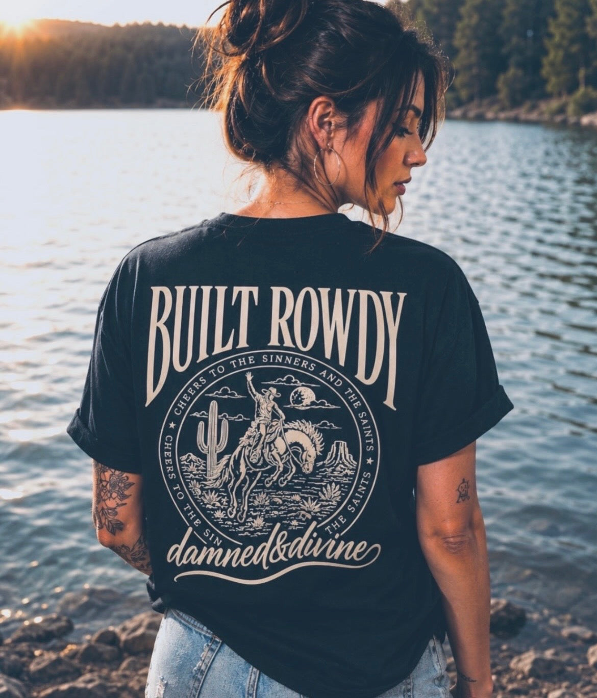 D&D BUILT ROWDY TEE