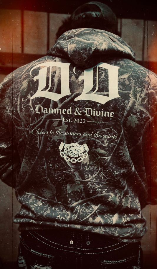 D&D CLASSIC LOGO CAMO HOODIE