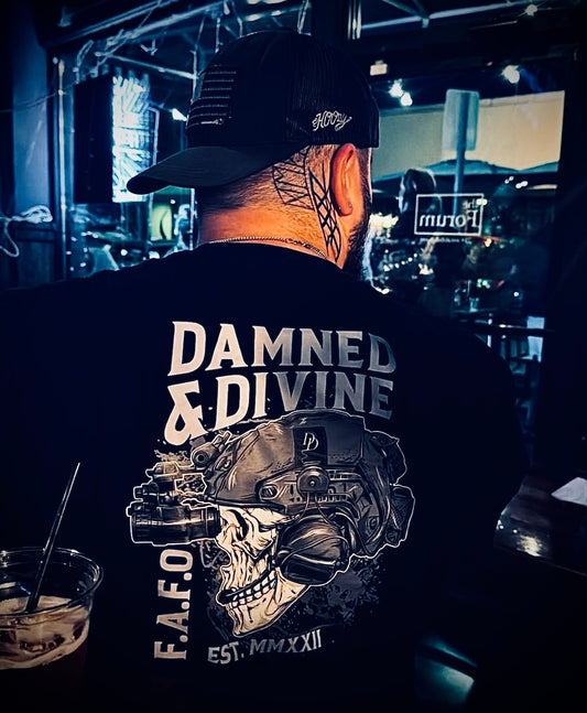 D&D F.A.FO SKULL SHIRT