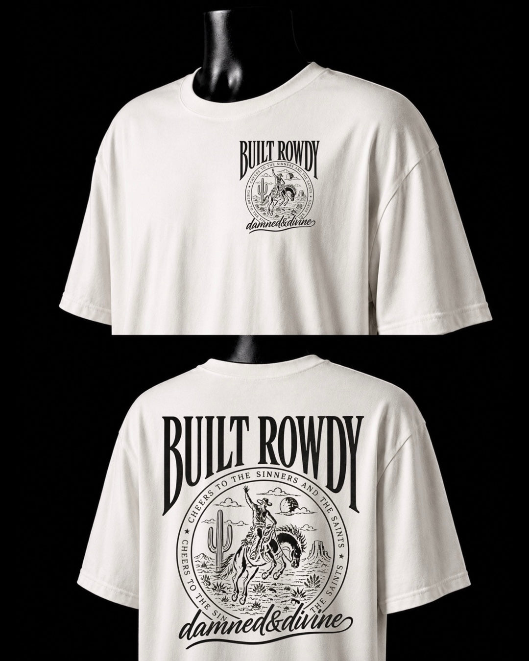 D&D BUILT ROWDY TEE