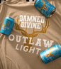 D&D X OUTLAW BEER BASIC LOGO TEE