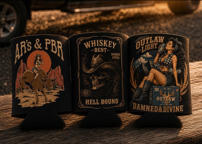 D&D Built Rowdy Beer-coozy 6 pack