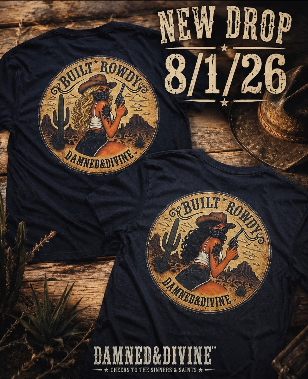 D&D Rowdy Girl Tee