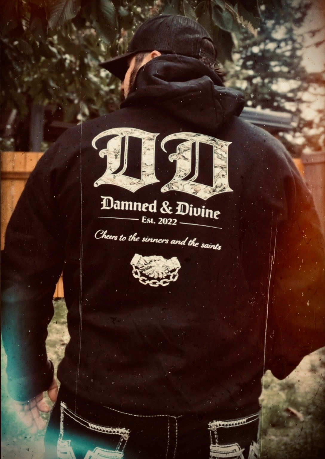 D&D CLASSIC LOGO HOODIE BLACK