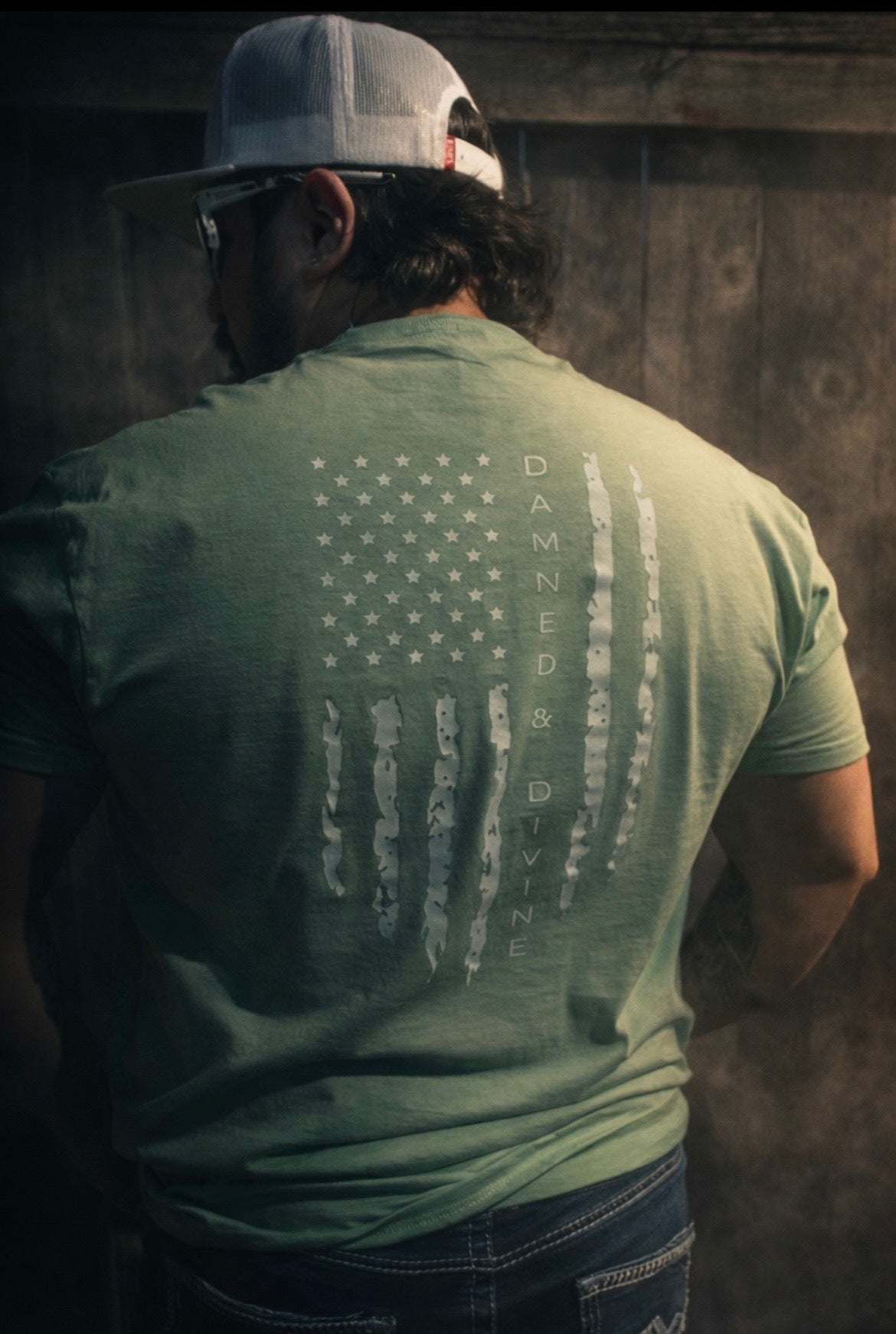 D&D AMERICAN FLAG SHIRT