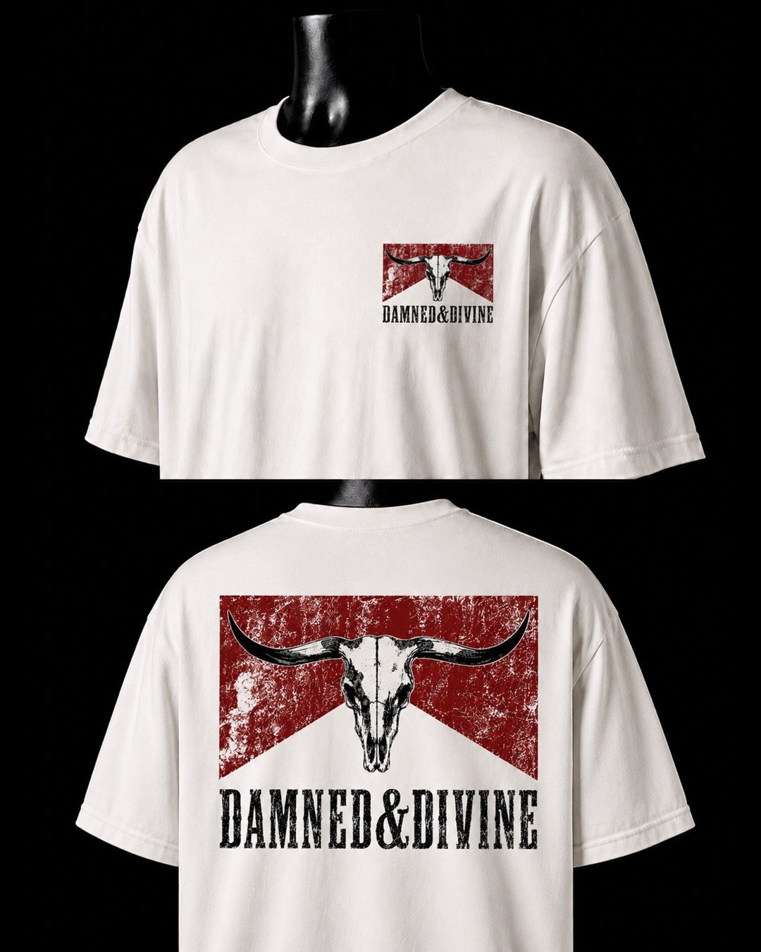 D&D VINTAGE BULL TEE